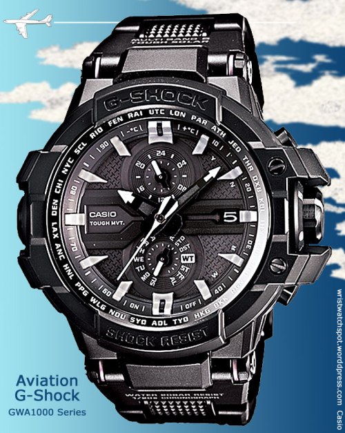 GW-A1000 Aviation Series G-Shock | Wrist Watch Spot